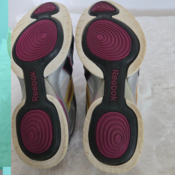 Women's Reebok EasyTone Gray Silver Sneakers Size 8.5 - Picture 14 of 14